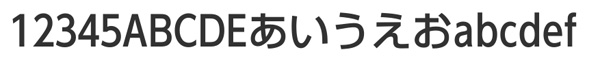 異なる標準フォントがインストールされている場合